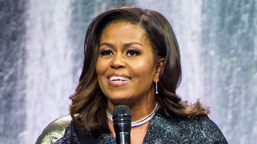 Michelle Obama im April 2019