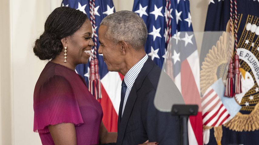 Michelle Obama und Barack Obama, September 2022