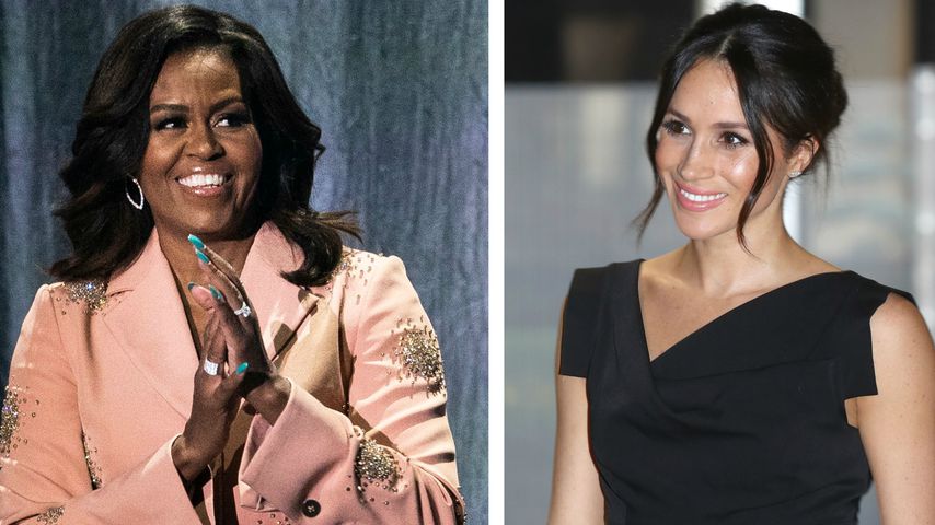 Großer Fan: Michelle Obama schwärmt von Herzogin Meghan