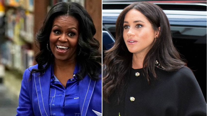Damit machte Michelle Obama Herzogin Meghan sprachlos