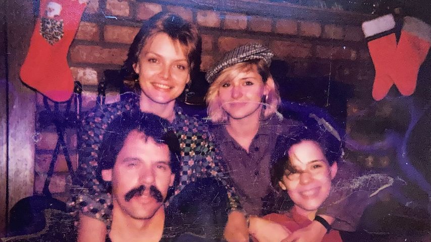 Michelle Pfeiffer und ihre Geschwister als Teenager