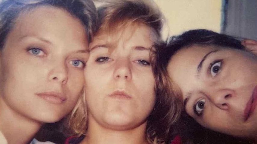 Michelle Pfeiffer und ihre Schwestern Deedee und Lori als Teenager
