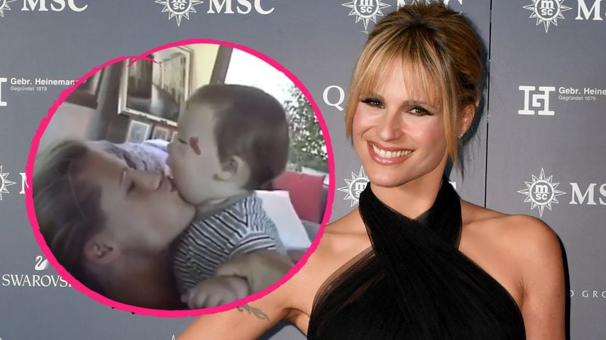 Michelle Hunziker teilt Babyaufnahmen ihrer Tochter Aurora