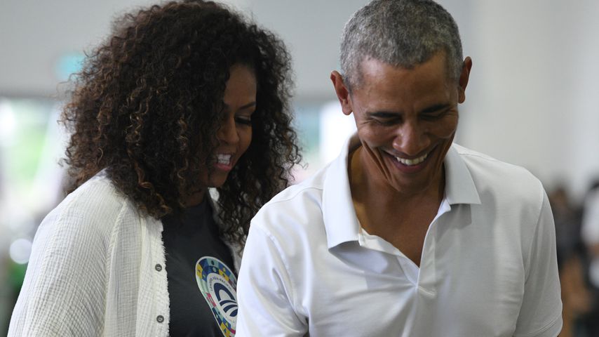 Michelle und Barack Obama im Dezember 2019