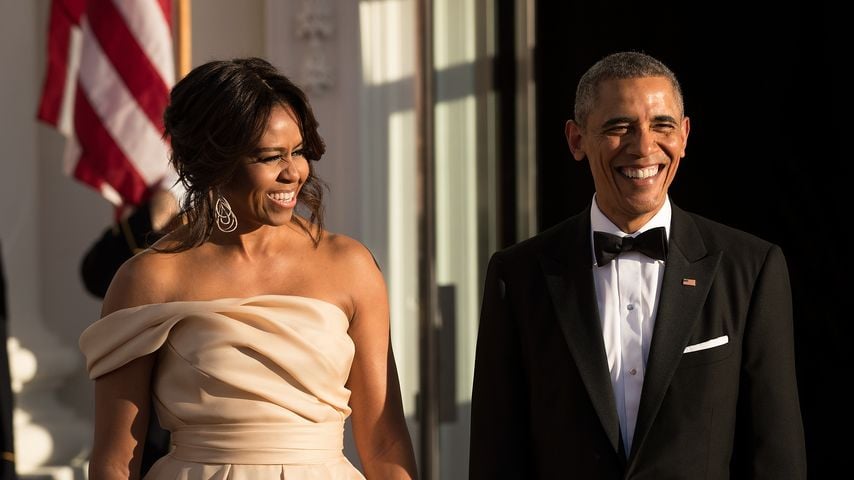 Michelle und Barack Obama im Mai 2016