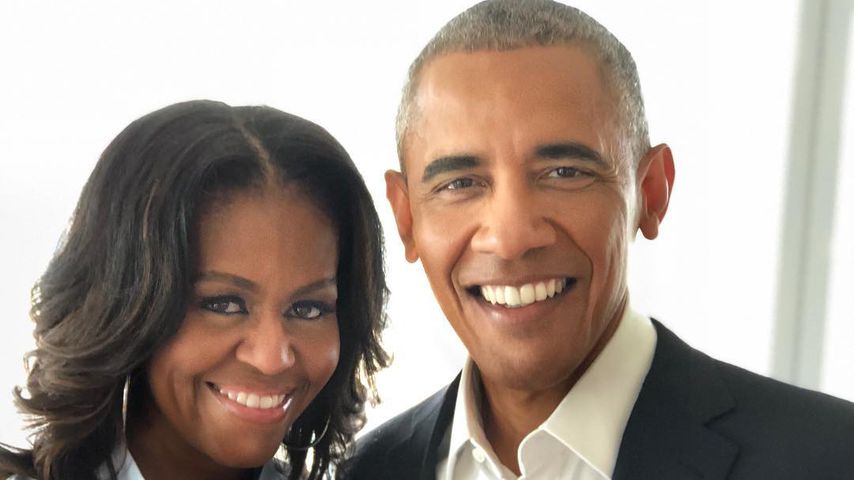 Michelle und Barack Obama im Oktober 2017