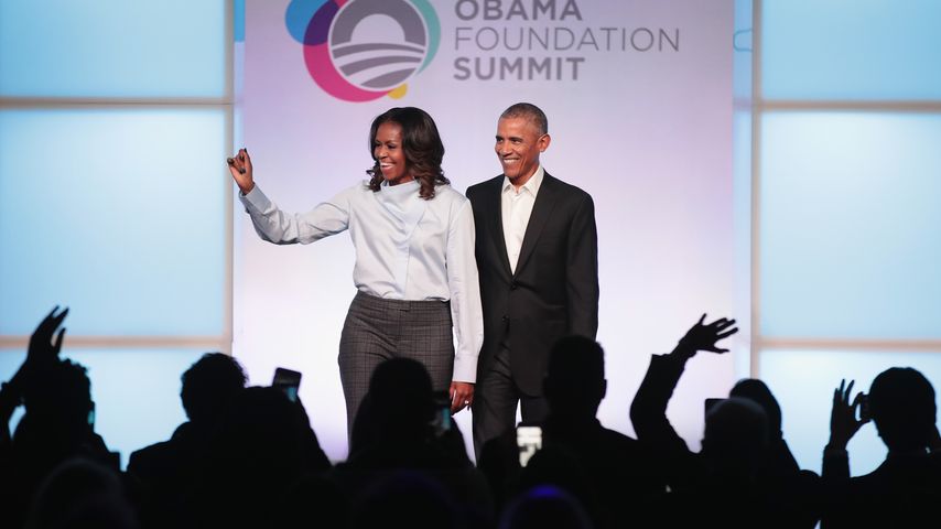 Michelle und Barack Obama im Oktober 2017 in Chicago