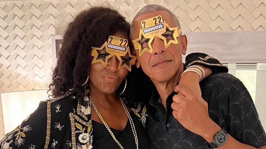 "Mein Boo und ich": So feierten die Obamas den Jahreswechsel