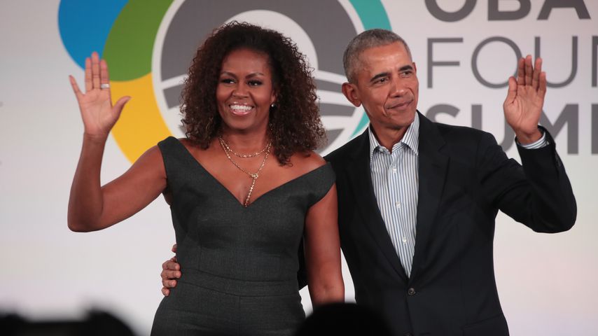 Michelle und Barack Obama, 2019