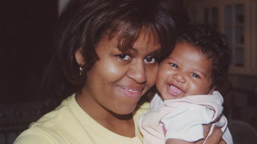 Michelle und Sasha Obama