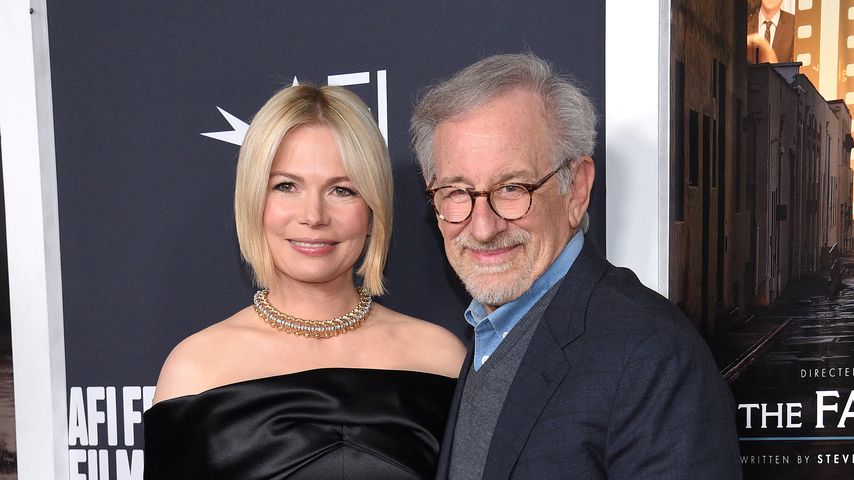 Michelle Williams und Steven Spielberg, November 2022