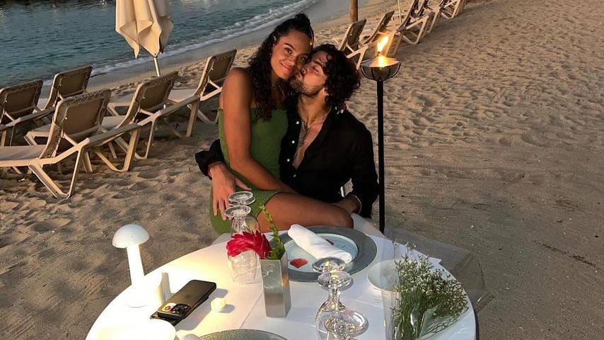 Michelle Young und Jack Leius im August 2024