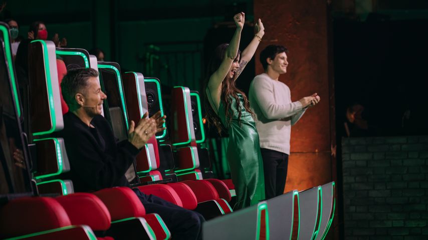 Michi Beck, Lena Meyer-Landrut und Wincent Weiss bei "The Voice Kids"