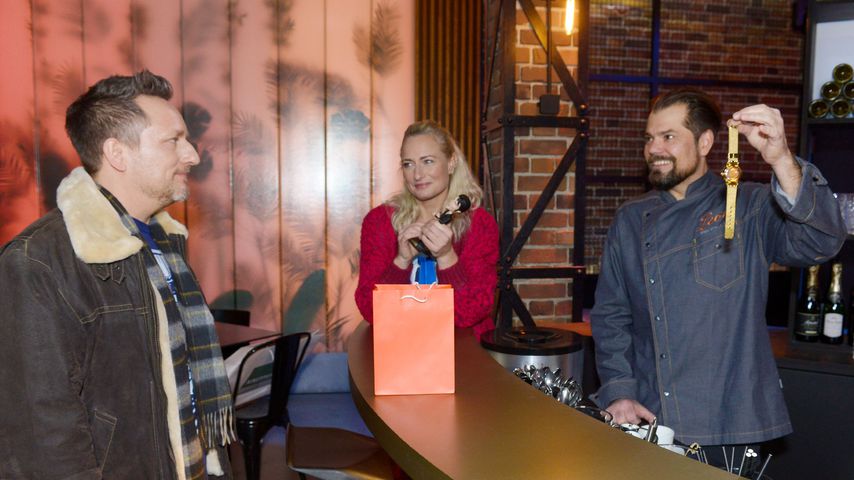 Michi (Lars Pape), Maren (Eva Mona Rodekirchen) und Leon (Daniel Fehlow)