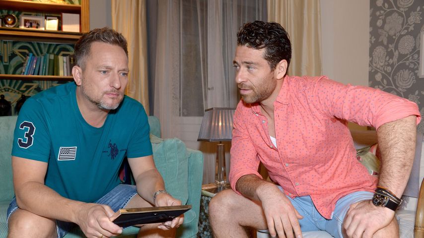 Michi (Lars Pape) und Carlos (Patrick Fernandez) bei GZSZ