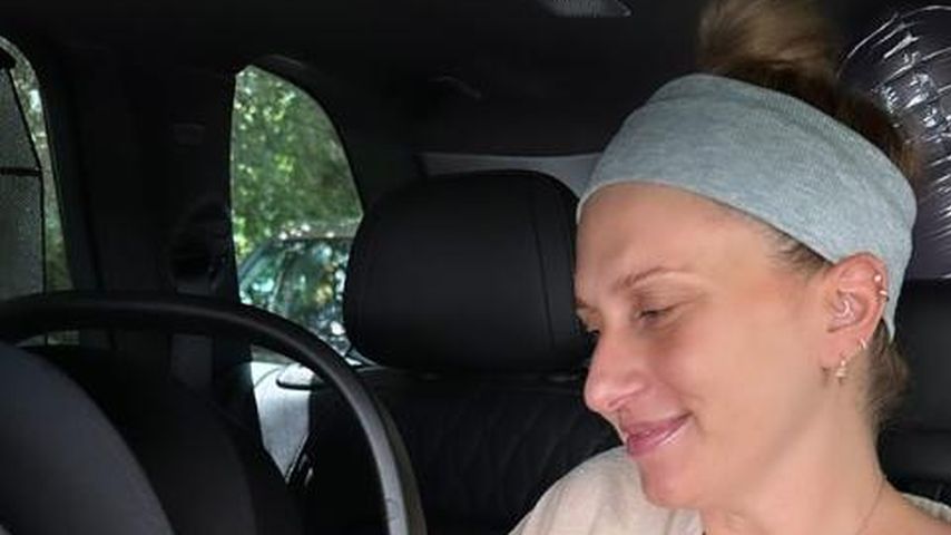 Für Michi von Want und Baby geht es jetzt schon nach Hause