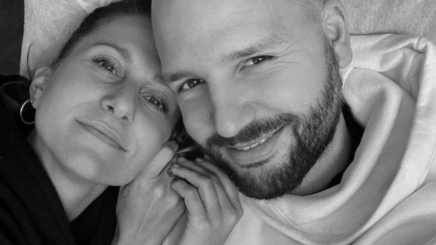 Michi von Want und ihr Partner im November 2020