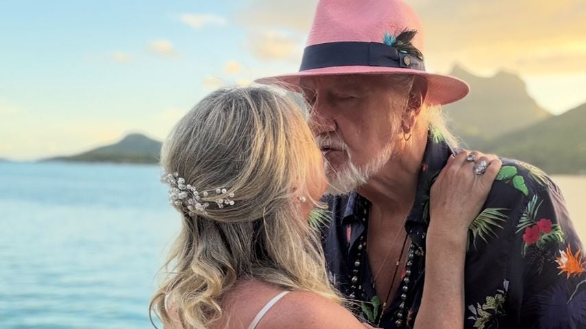 Mick Fleetwood und seine Frau Elizabeth, April 2026
