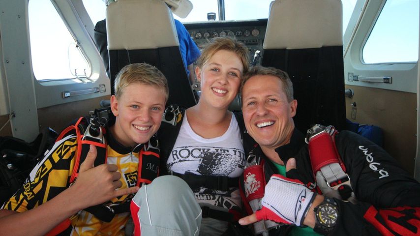 Mick, Gina-Maria und Michael Schumacher in "Schumacher"