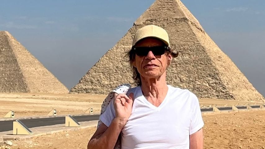 Nach Tour-Absage: Mick Jagger macht Urlaub in Ägypten