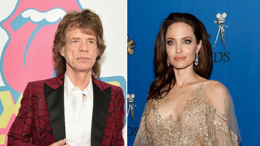 Ließ Mick Jagger für One-Night-Stand Angelina Jolie sitzen?