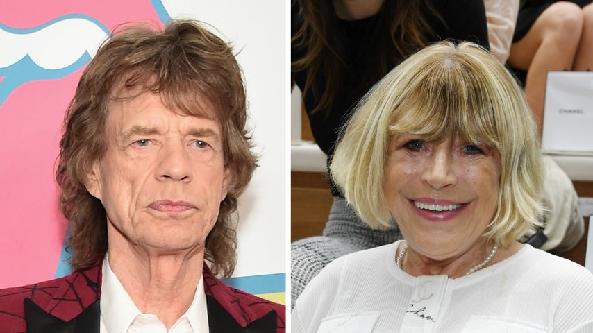 Mick Jagger trauert um verstorbene Ex Marianne Faithfull