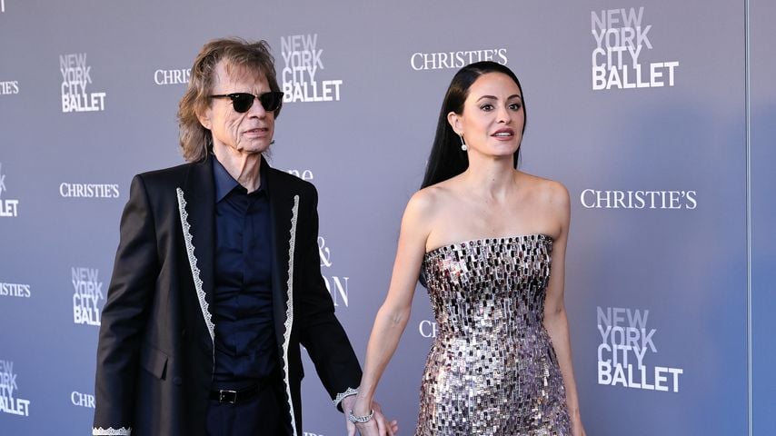 Bei der New York City Ballet Spring Gala: Mick Jagger und Melanie Hamrick