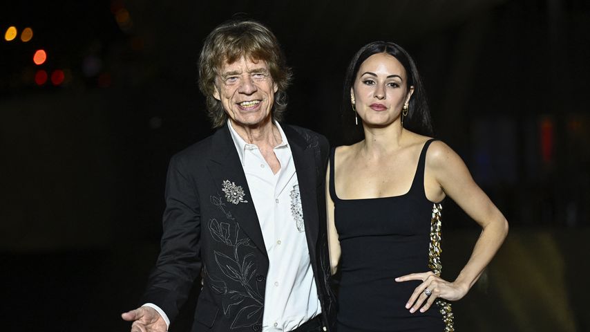 Mick Jagger und Melanie Hamrick, Juli 2024