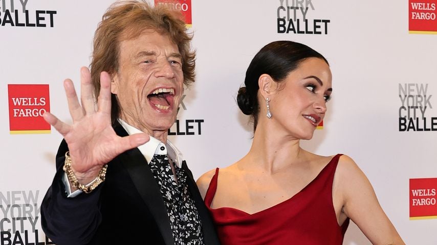 Seltener Auftritt: Mick Jagger mit Verlobter auf Red Carpet