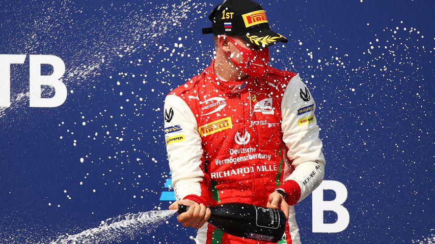 Mick Schumacher bei der Formel-2-Meisterschaft in Sochi im September 2020