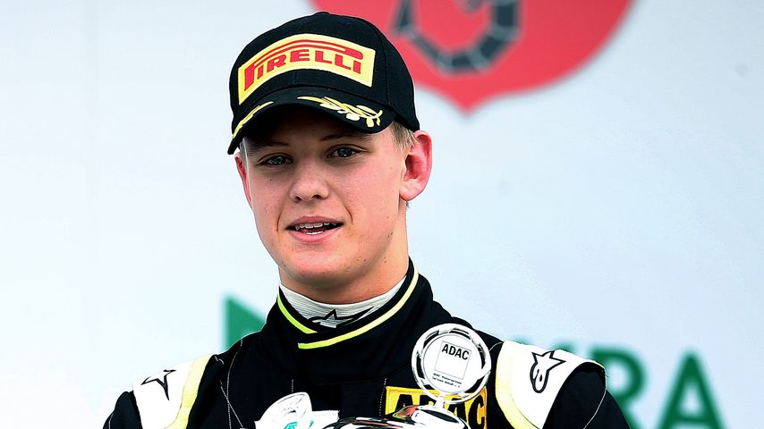 Mick Schumacher nach einem Formel-3-Rennen im April 2015