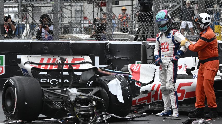 Mick Schumacher beim TOPSHOT-AUTO-PRIX-F1-MON, Mai 2022