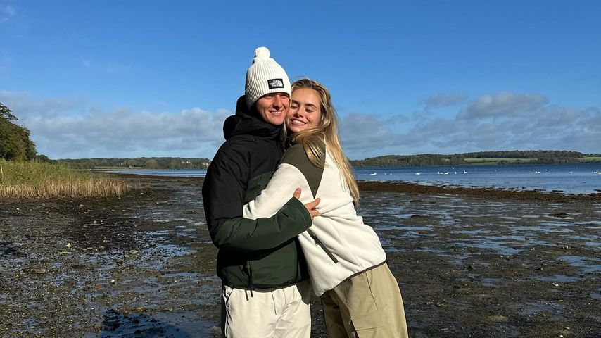 Mick Schumacher und Laila Hasanovic 2023