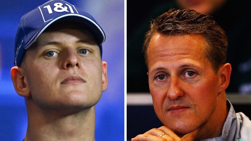 Mick Schumacher und Michael Schumacher, Collage