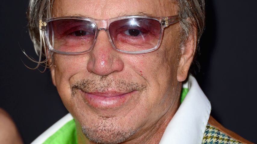Mickey Rourke bei der "Sin City"-Premiere in Kalifornien 2014