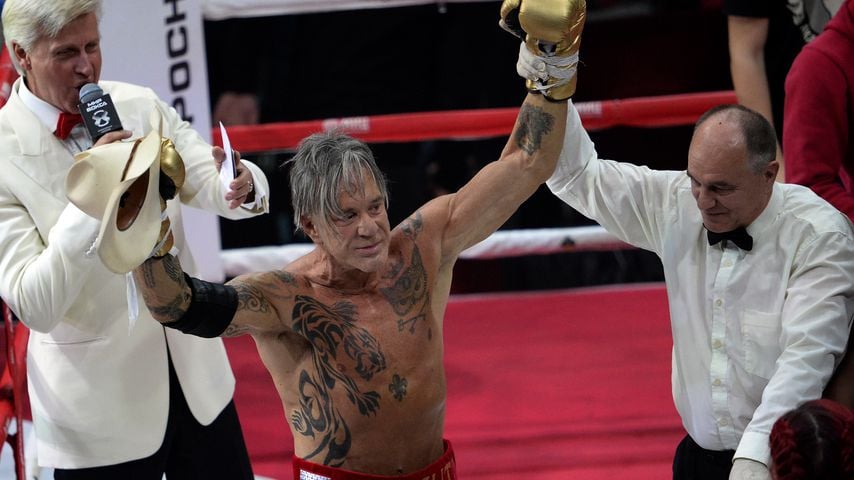 Mickey Rourke, Boxer