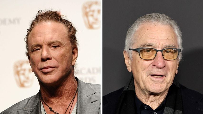 Eiskalte Fronten: Mickey Rourke lästert über Robert De Niro