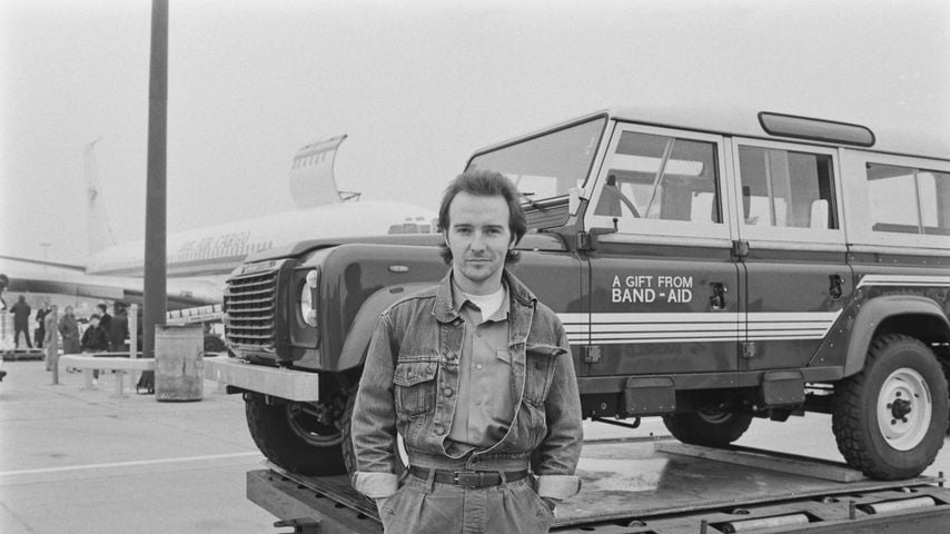 Sänger Midge Ure im Jahr 1980