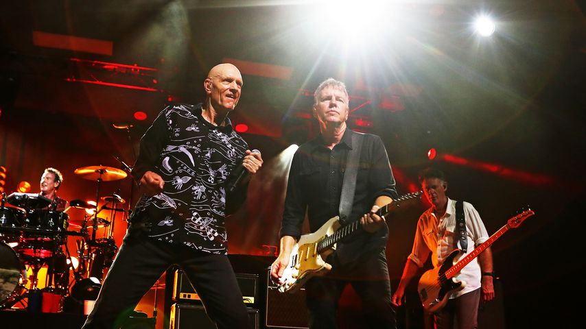 Rockband Midnight Oil mit Bassist Bones Hillman