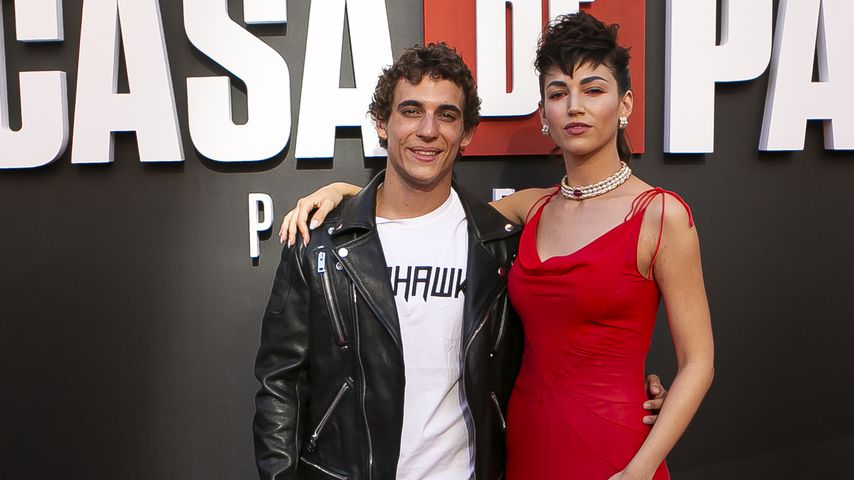 Miguel Herrán und Úrsula Corberó im Juli 2019 in Madrid