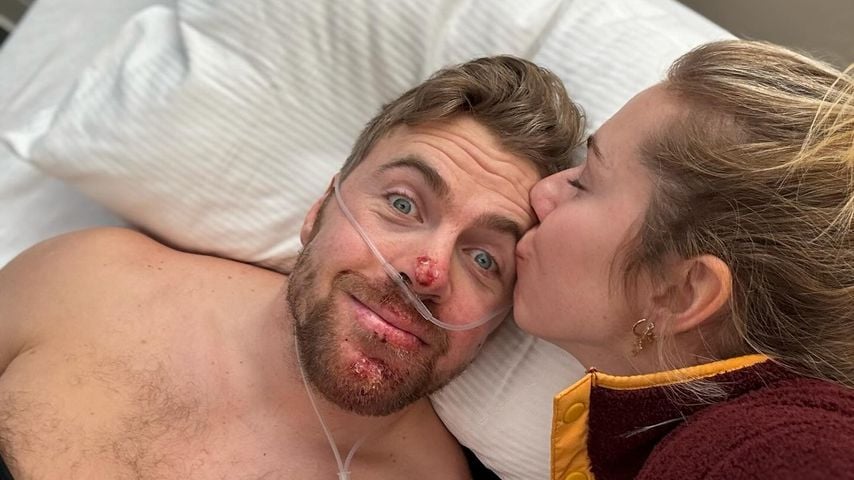 Aleksander Aamodt Kilde und Mikaela Shiffrin im Januar 2024