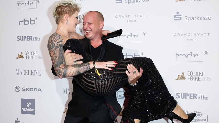 Imagewechsel: Melanie Müller & Mike Blümer sind nun zu dritt