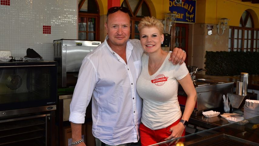 Mike Blümer und Melanie Müller
