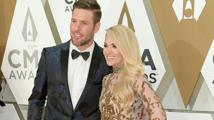 Mike Fisher und Carrie Underwood bei den CMA Awards, 2019