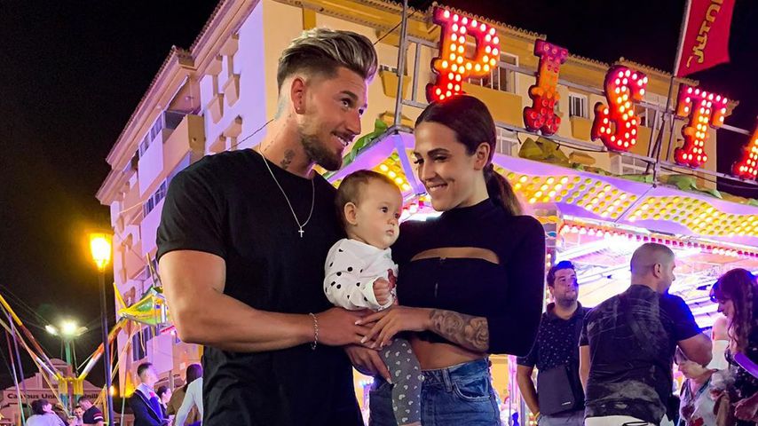 Mike Heiter, Elena Miras und Tochter Aylen