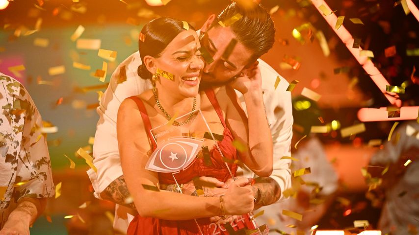 Mike Heiter und Leyla Lahouar im "Promi Big Brother"-Finale 2024