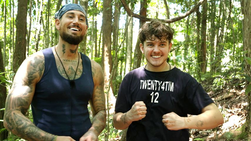 Mike Heiter und Twenty4tim im Dschungelcamp