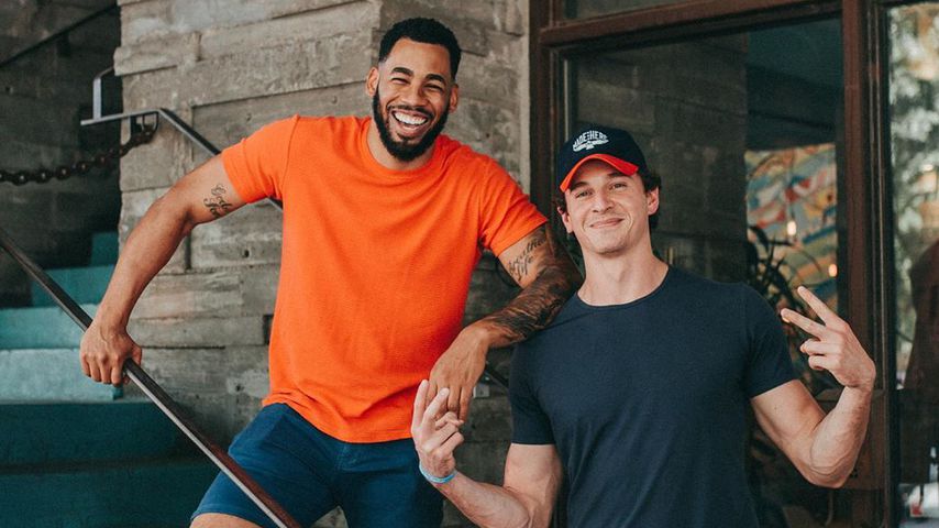 Mike Johnson und Connor Saeli, August 2020