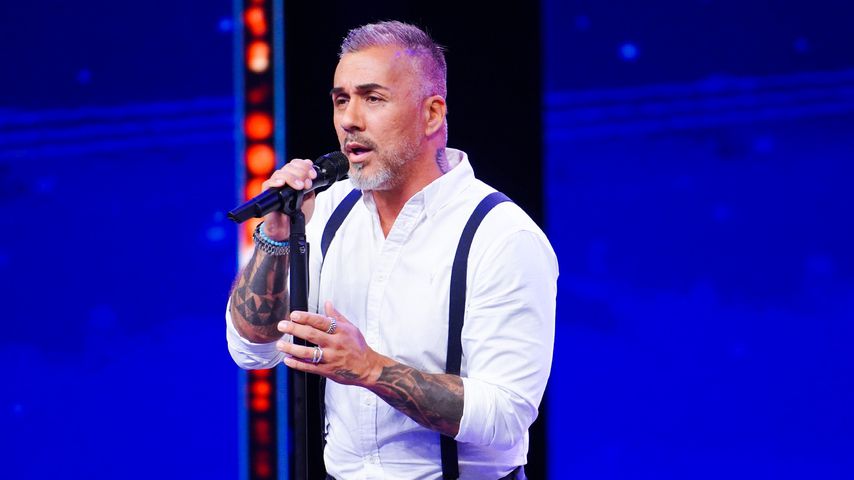 Mike Leon Grosch bei seinem Auftritt bei "Das Supertalent"