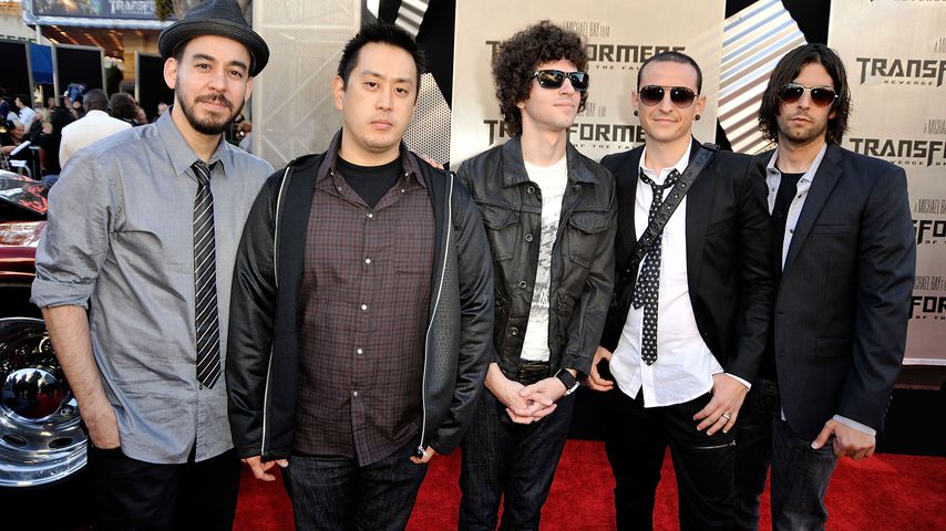 "Linkin Park"-Musiker: Mike Shinoda, Joe Hahn, Brad Delson, Chester Bennington und Rob Bourdon